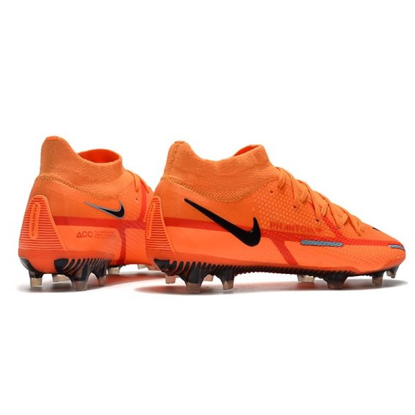 Chaussures Nike Phantom GT2 Elite DF FG Oange Laser Noir Orange Total