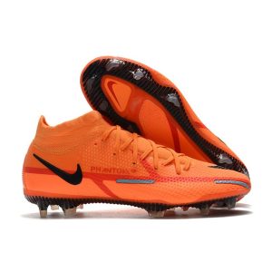 Chaussures Nike Phantom GT2 Elite DF FG Oange Laser Noir Orange Total