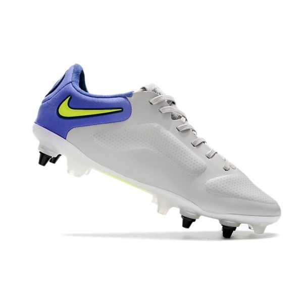 Chaussures Nike Tiempo Legend 9 Élite SG-Pro AC Gris Brouillard Volt Sapphire