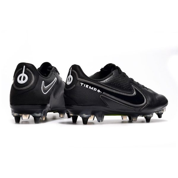 Chaussures Nike Tiempo Legend 9 Élite SG-Pro AC Noir Foncé Smoke Gris Summit Blanc