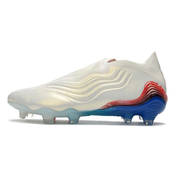 Chaussures adidas Copa Sense+ FG Blanc Bleu Rouge