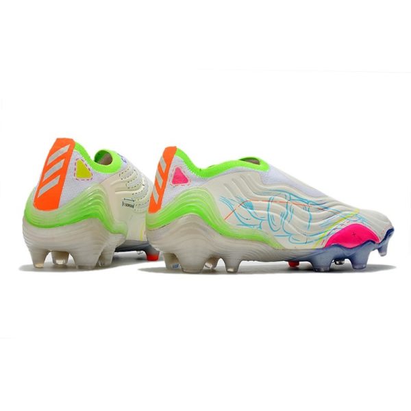 Chaussures adidas Copa Sense+ FG Inner Life - Blanc Jaune Rose ÉDITION LIMITÉE