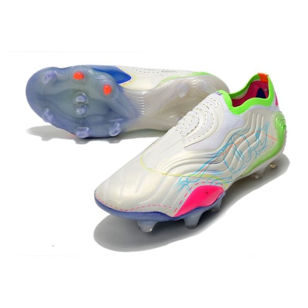 Chaussures adidas Copa Sense+ FG Inner Life - Blanc Jaune Rose ÉDITION LIMITÉE