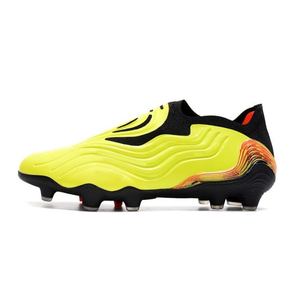 Chaussures adidas Copa Sense+ FG Jaune Solaire Equipe Rouge Solaire Noir