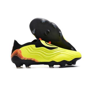 Chaussures adidas Copa Sense+ FG Jaune Solaire Equipe Rouge Solaire Noir