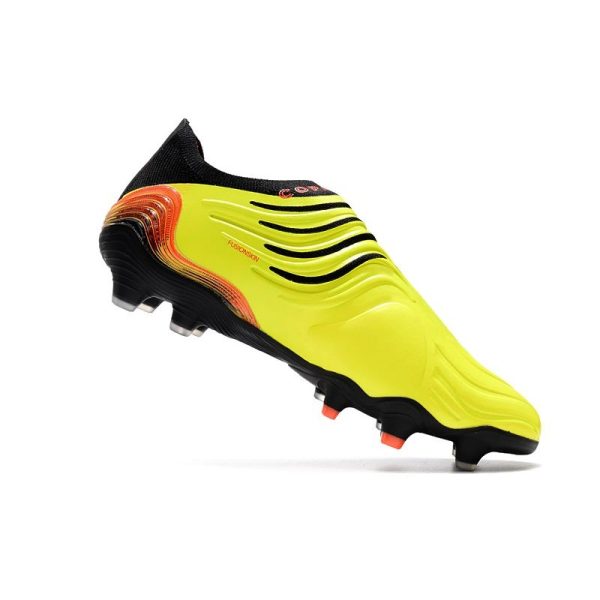 Chaussures adidas Copa Sense+ FG Jaune Solaire Equipe Rouge Solaire Noir