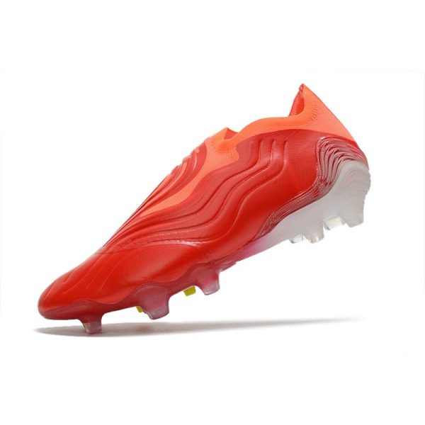 Chaussures adidas Copa Sense+ FG Meteorite - Rouge Blanc Rouge