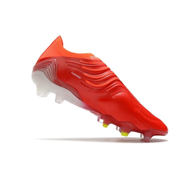 Chaussures adidas Copa Sense+ FG Meteorite - Rouge Blanc Rouge