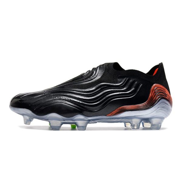 Chaussures adidas Copa Sense+ FG Noir Rouge Solaire Vert Solaire Equipe