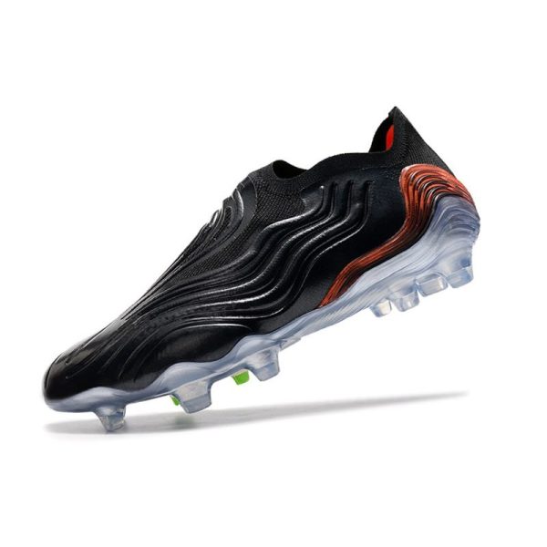 Chaussures adidas Copa Sense+ FG Noir Rouge Solaire Vert Solaire Equipe