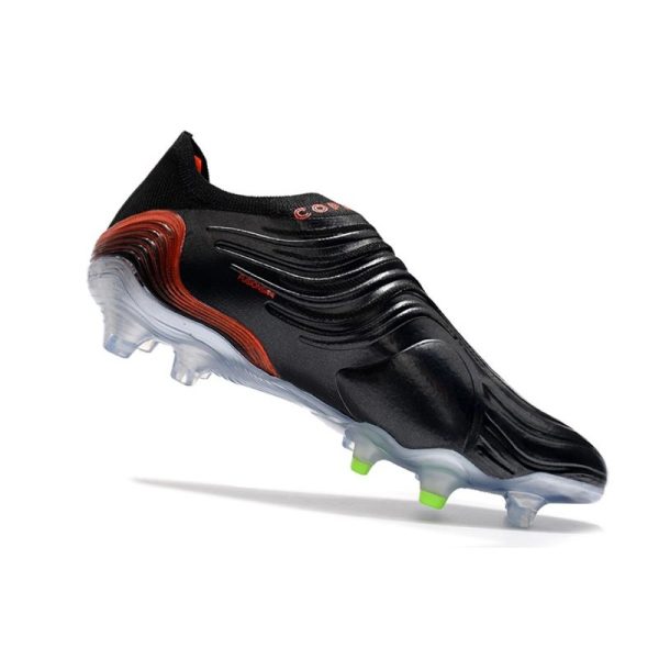 Chaussures adidas Copa Sense+ FG Noir Rouge Solaire Vert Solaire Equipe