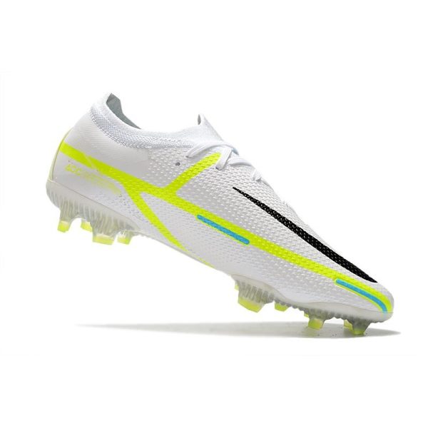 Crampon Nike Phantom GT2 Elite FG Ballon Gris Bleu Foncé Marina