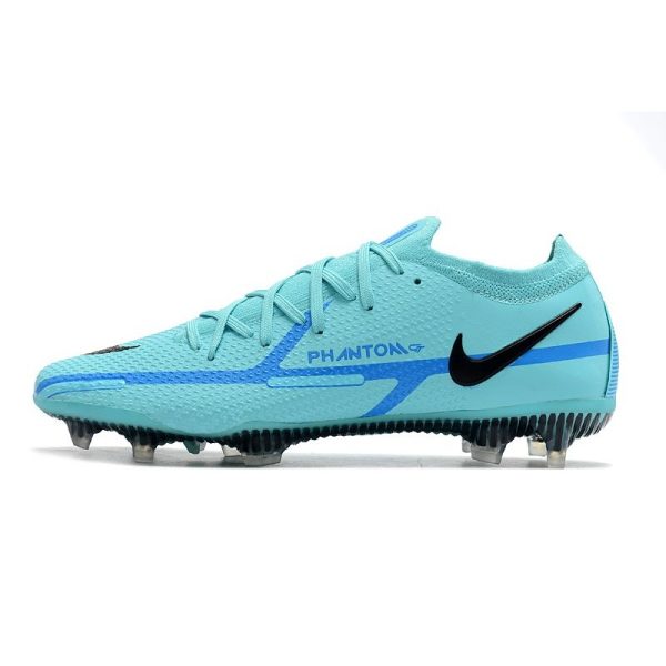 Crampon Nike Phantom GT2 Elite FG Bleu