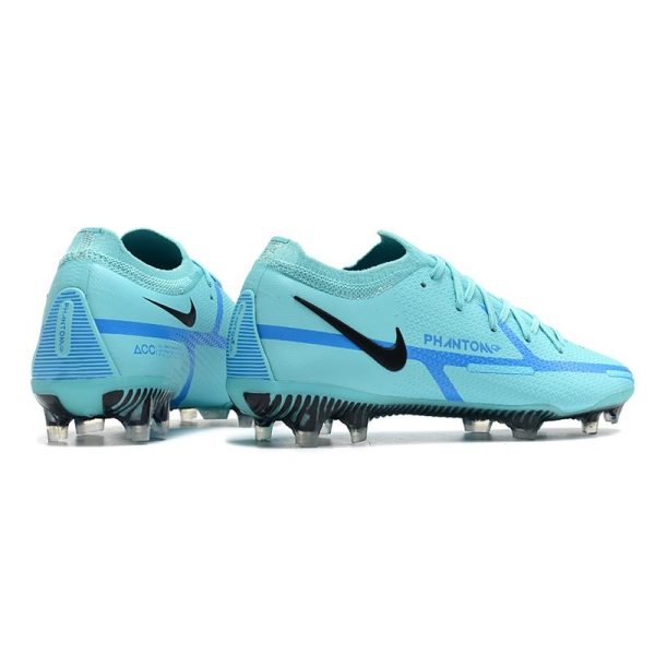 Crampon Nike Phantom GT2 Elite FG Bleu