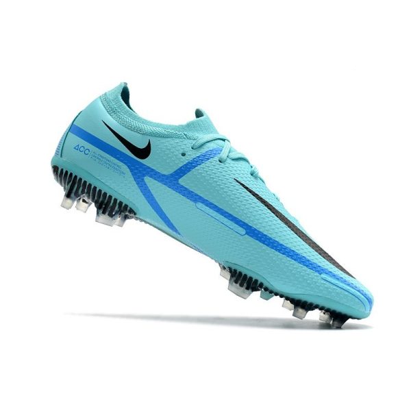 Crampon Nike Phantom GT2 Elite FG Bleu