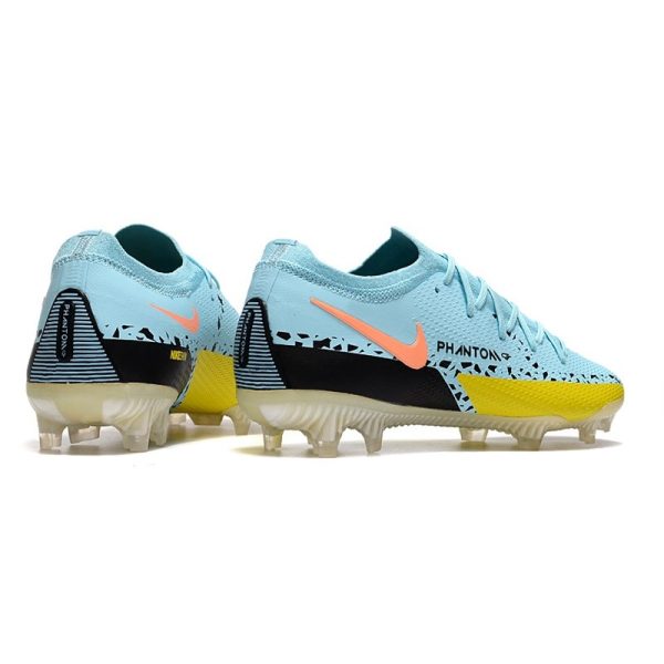 Crampon Nike Phantom GT2 Elite FG Glacie Ice Noir Jaune Strike