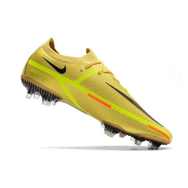 Crampon Nike Phantom GT2 Elite FG Jaune