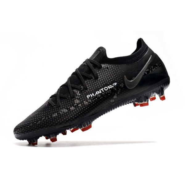 Crampon Nike Phantom GT2 Elite FG Noir Gris Fumé Summit Blanc