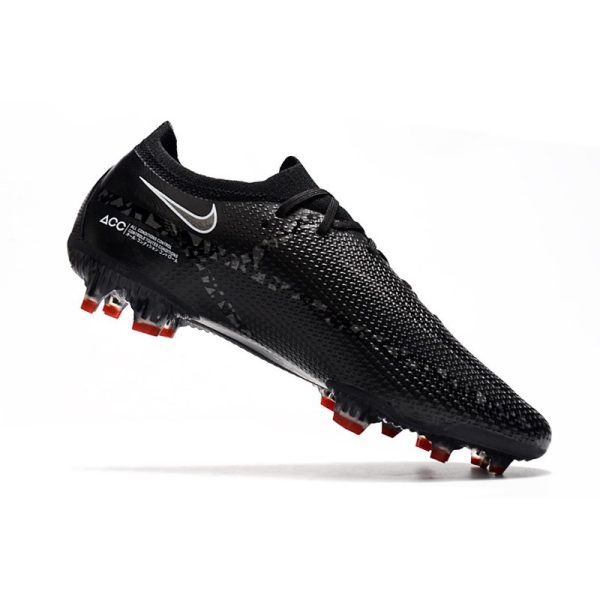 Crampon Nike Phantom GT2 Elite FG Noir Gris Fumé Summit Blanc