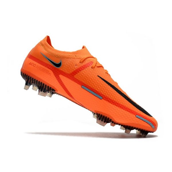 Crampon Nike Phantom GT2 Elite FG Oange Laser Noir Orange Total