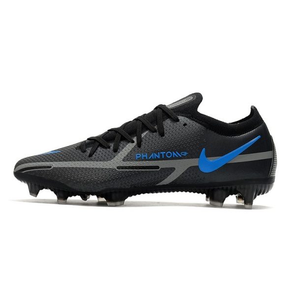 Crampon Nike Phantom GT2 Elite FG Renew - Noir Gris Acier