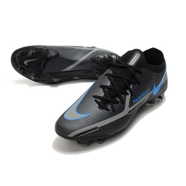 Crampon Nike Phantom GT2 Elite FG Renew - Noir Gris Acier