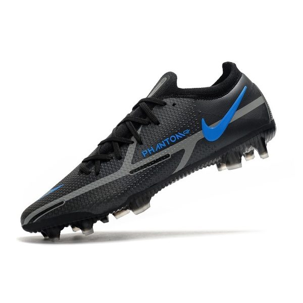 Crampon Nike Phantom GT2 Elite FG Renew - Noir Gris Acier
