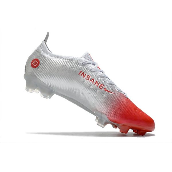 Crampons Nike Mercurial Vapor 14 Elite FG Leroy Sané Argent Rouge