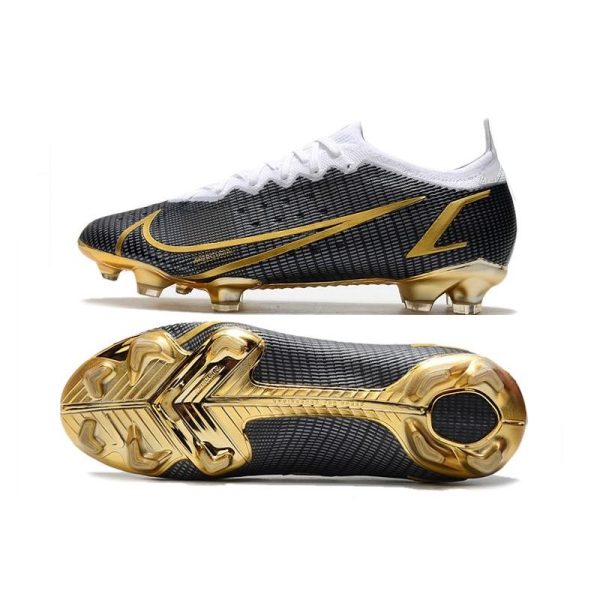 Crampons Nike Mercurial Vapor 14 Elite FG Noir Or