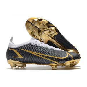 Crampons de football Nike Mercurial Vapor 14 Elite FG Noir Or