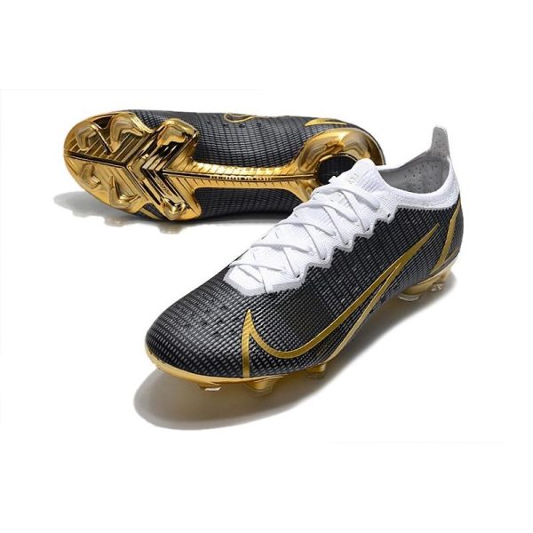 Crampons Nike Mercurial Vapor 14 Elite FG Noir Or