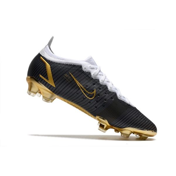 Crampons Nike Mercurial Vapor 14 Elite FG Noir Or