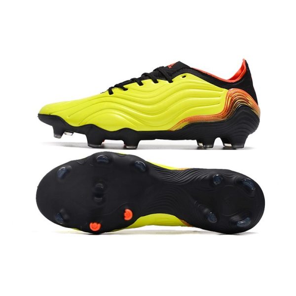 Crampons adidas Copa Sense.1 FG Jaune Solaire Equipe Rouge Solaire Noir