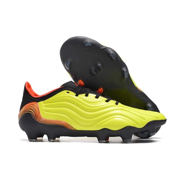Crampons adidas Copa Sense.1 FG Jaune Solaire Equipe Rouge Solaire Noir