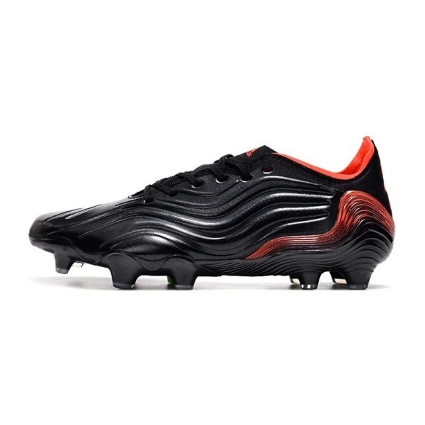 Crampons adidas Copa Sense.1 FG Noir Rouge Solaire Vert Solaire Equipe