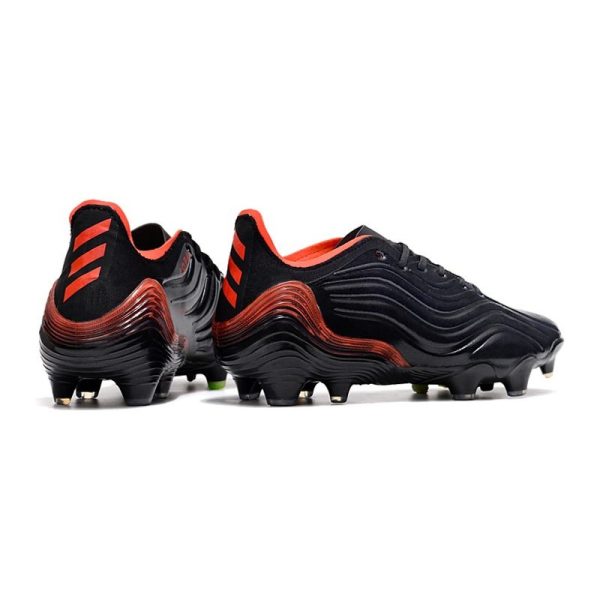 Crampons adidas Copa Sense.1 FG Noir Rouge Solaire Vert Solaire Equipe
