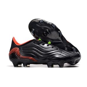 Crampons adidas Copa Sense.1 FG Noir Rouge Solaire Vert Solaire Equipe
