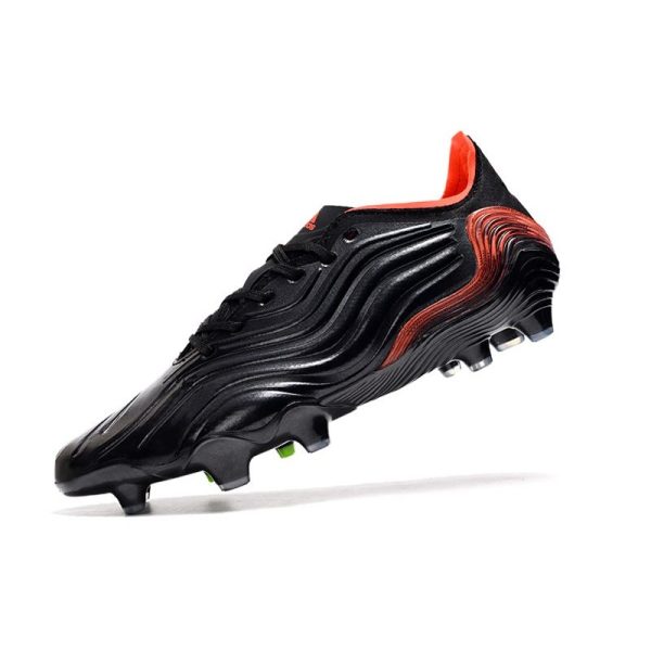 Crampons adidas Copa Sense.1 FG Noir Rouge Solaire Vert Solaire Equipe