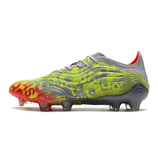 Crampons adidas Copa Sense.1 FG Onix Tansparent Blanc Jaune Solaire