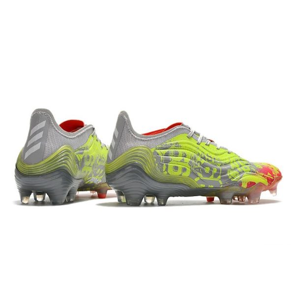 Crampons adidas Copa Sense.1 FG Onix Tansparent Blanc Jaune Solaire