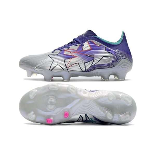 Crampons adidas Copa Sense.1 FG Violet Equipe Argent Métallique Menthe Rush