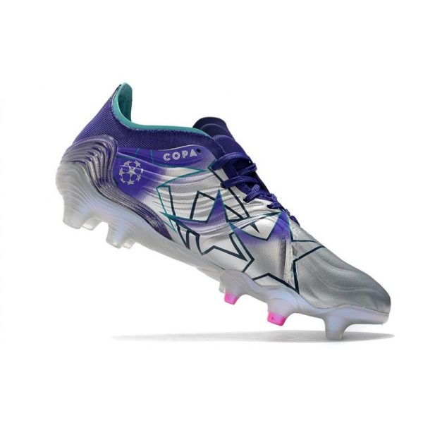 Crampons adidas Copa Sense.1 FG Violet Equipe Argent Métallique Menthe Rush