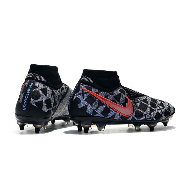 Neymar Nike Phantom VSN Elite DF SG-Pro AC Noir Rouge Argent