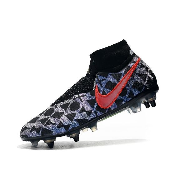 Neymar Nike Phantom VSN Elite DF SG-Pro AC Noir Rouge Argent