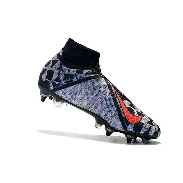 Neymar Nike Phantom VSN Elite DF SG-Pro AC Noir Rouge Argent