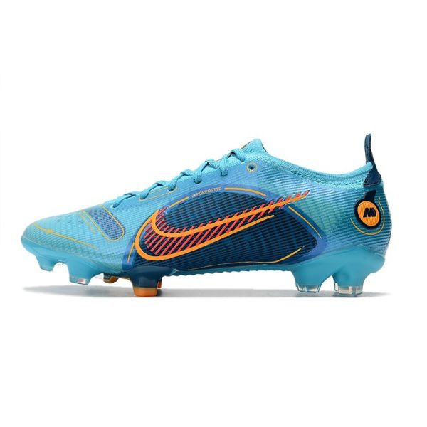 Nike Mercurial Vapor 14 Elite FG Neuf Bleu Chlorine Orange Laser Marina