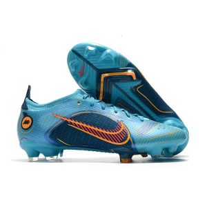 Nike Mercurial Vapor 14 Elite FG Neuf Bleu Chlorine Orange Laser Marina