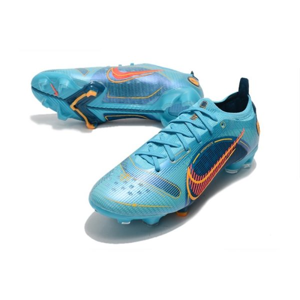 Nike Mercurial Vapor 14 Elite FG Neuf Bleu Chlorine Orange Laser Marina