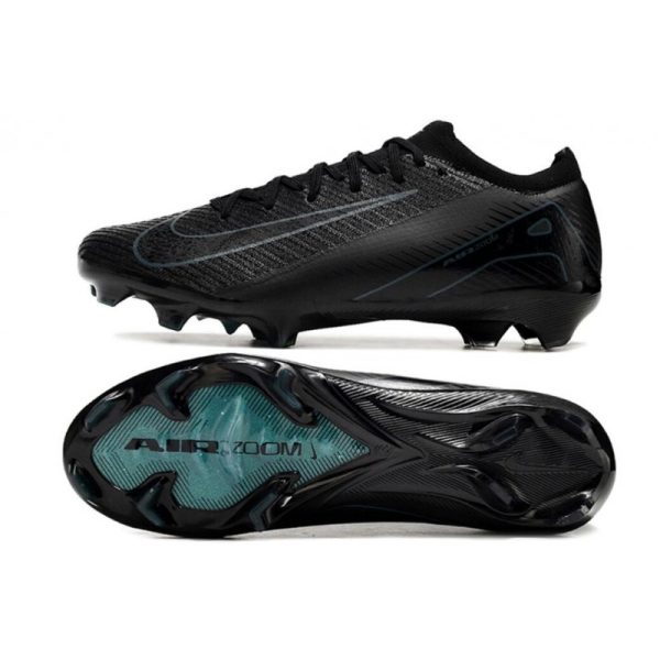 Nike Mercurial Vapor 14 Elite FG Neuf Noir Or Métallique Argent Métallique
