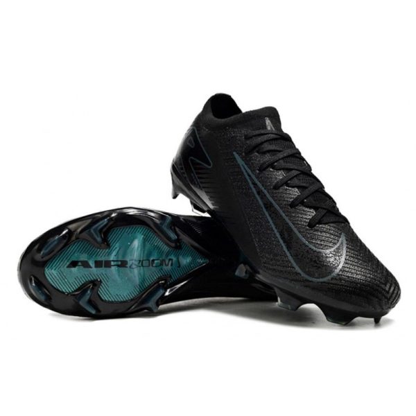 Nike Mercurial Vapor 14 Elite FG Neuf Noir Or Métallique Argent Métallique